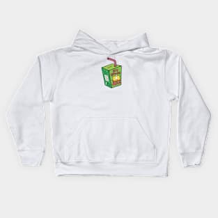 Silly Goose Juice Retro Green Kids Hoodie